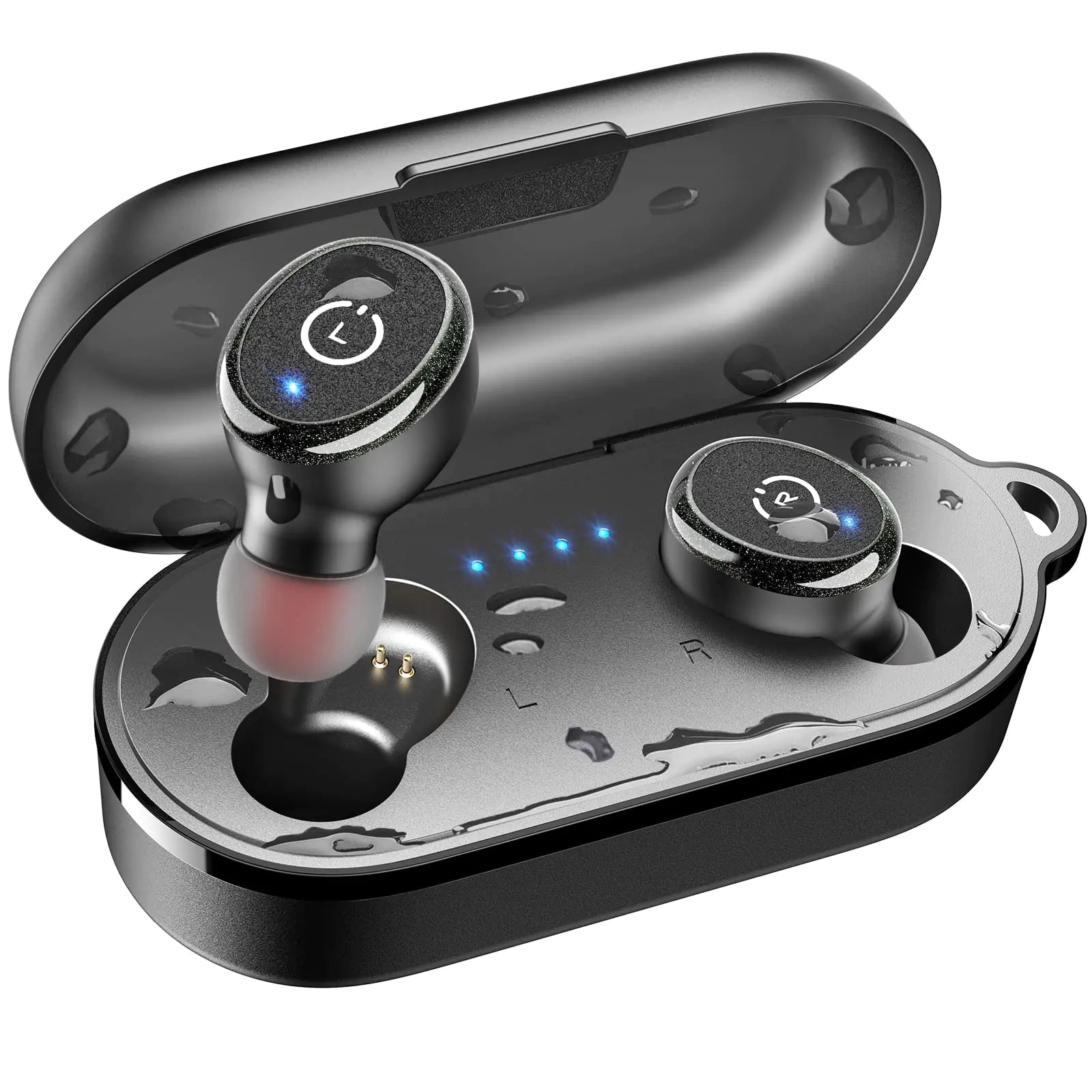 TOZO T10 Wireless Earbuds – Bluetooth 5.3, Deep Bass, 45H Playtime, IPX8 Waterproof
