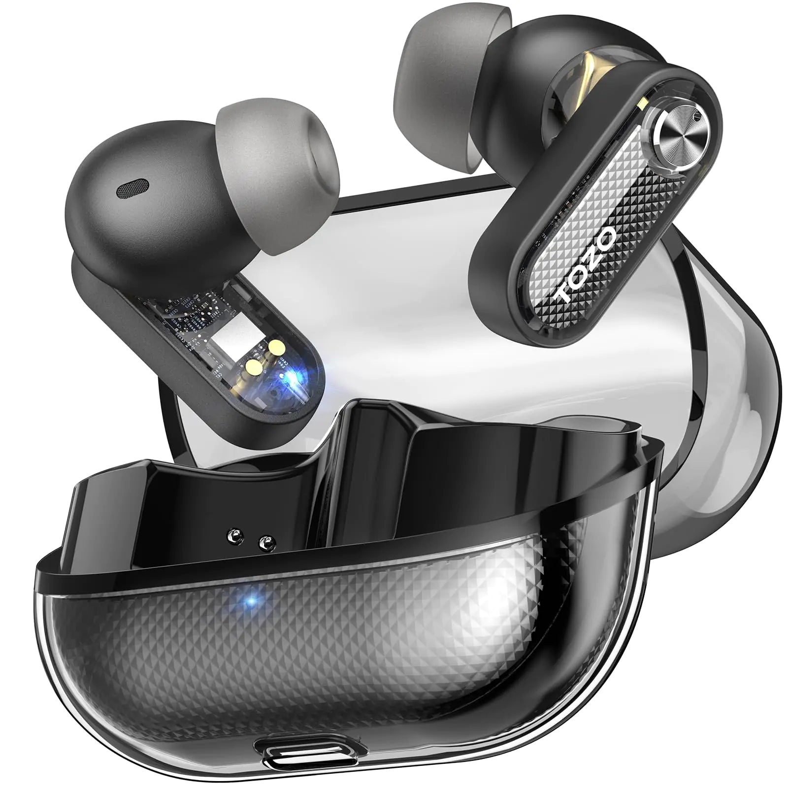 TOZO Crystal Pods 2025 – True Wireless Earbuds with Crystal-Clear Sound